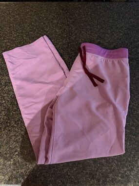 Figs Lilac/Purple Drawstring Scrub Pants